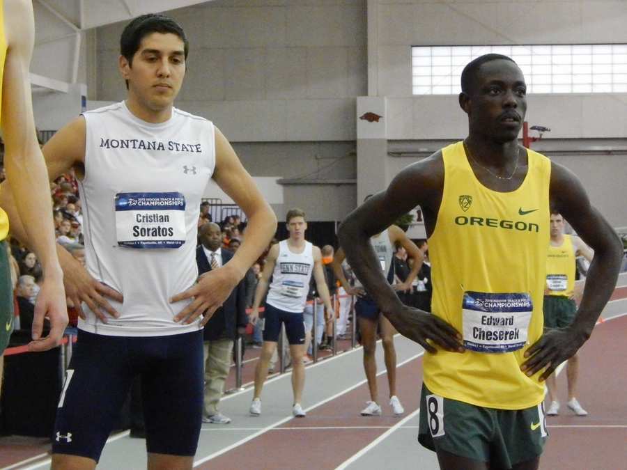 Cristian Soratos and Edward Cheserek