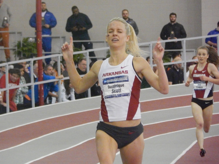 Dominique Scott Wins Her First NCAA Title