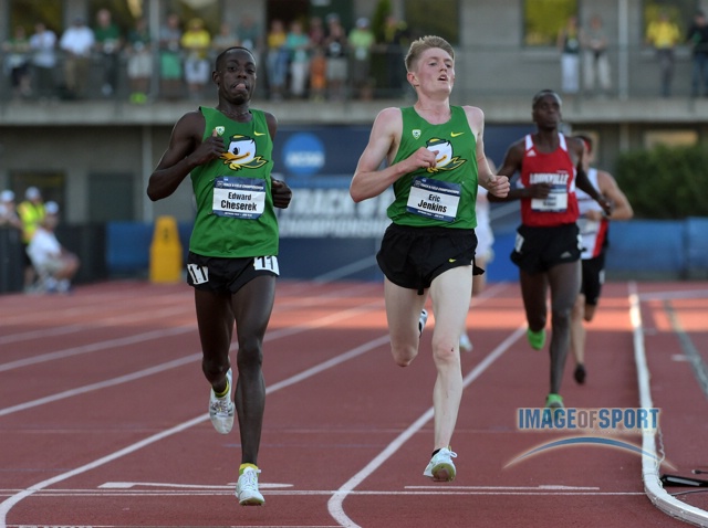 Edward Cheserek 1, Eric Jenkins 2