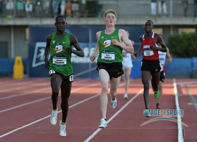 Edward Cheserek "Beats" Eric Jenkins to Win 10,000m