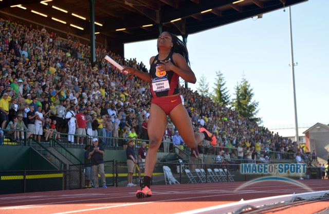Vanessa Jones of USC Was 2nd