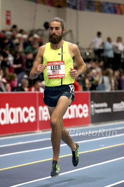 Will Leer in Men's 3000m