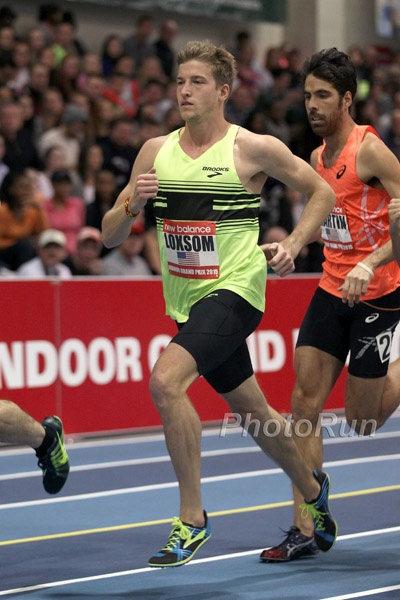 Cas Loxsom in Men's 1000m