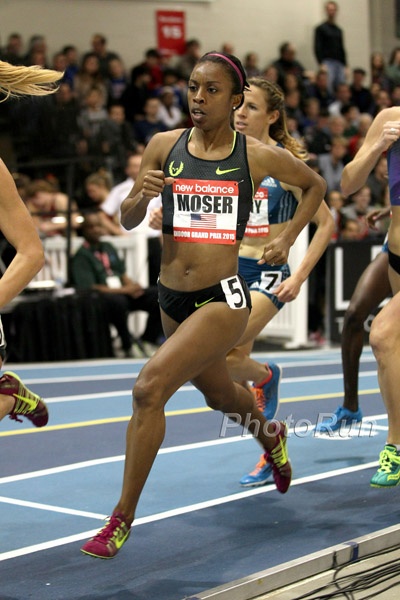 Treniere Moser in 1000m