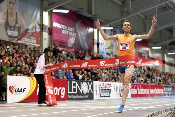 Nick Willis Sets New Zealand Indoor Mile Record