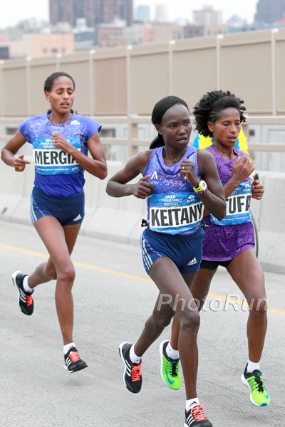 Mary Keitany Pushing