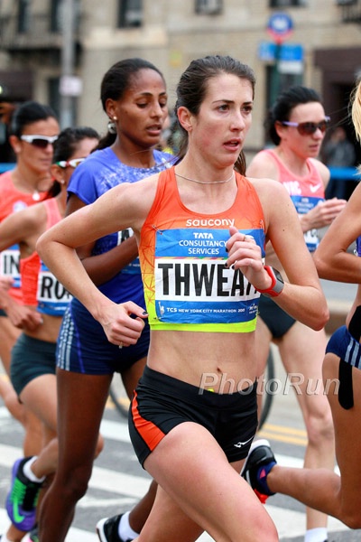 Laura Thweatt of the US in Her Debut