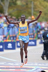 Stanley Biwott 2015 TCS New York City Marathon Champion