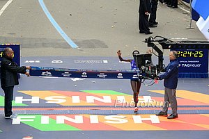 Mary Keitany 2015 TCS NYC Marathon Champ