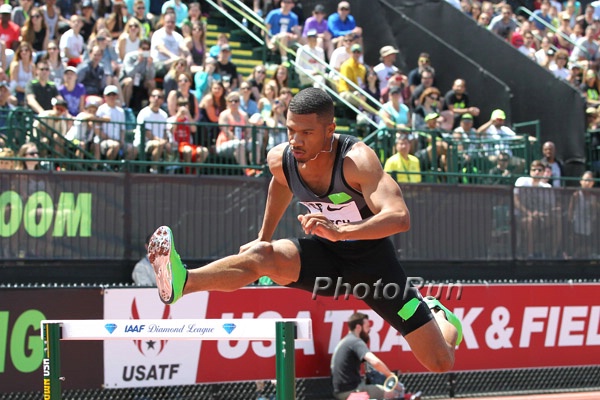 Men's 400m Hurdles and Bershan Jackson