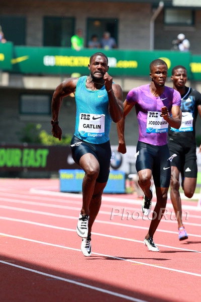 Men's 200m Justin Gatlin