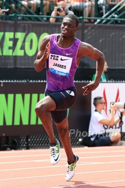 Kirani James in 400