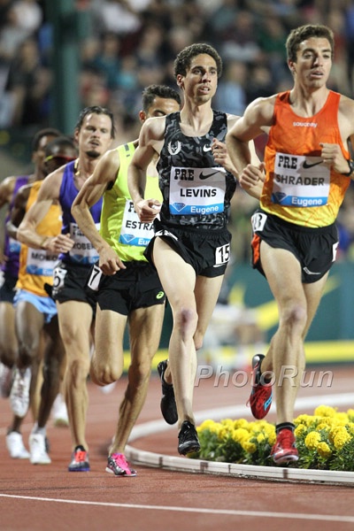 Cam Levins in Men's 10,000m
