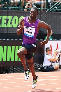 Kirani James in 400
