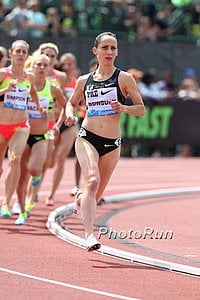 Shannon Rowbury in Women's 1500m