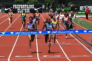 Ajee Wilson and Eunice Sum Battled the Final Straight
