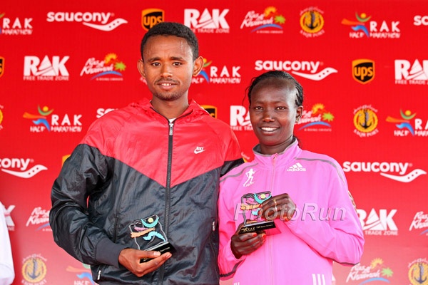 Mosinet Gemerew and Mary Keitany