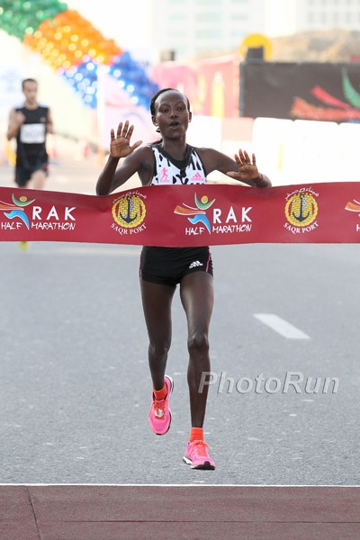 Mary Keitany 66:02 on Women's Side #3 Ever