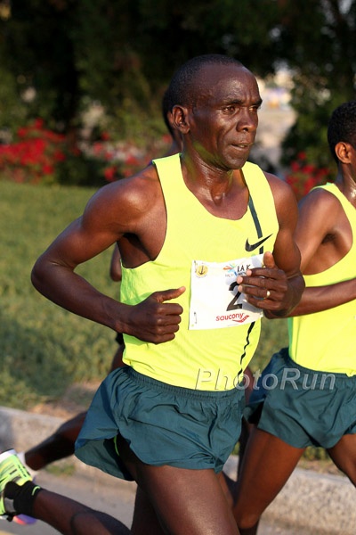 Eliud Kipchoge Could Not Handle The Change of Pace and Finished 7th