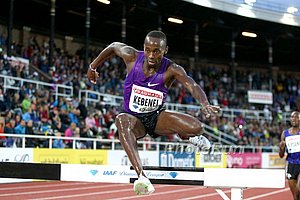 Stanley Kebenei in Steeple