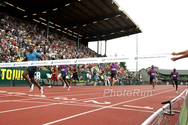 Justin Gatlin Dominated