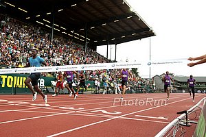 Justin Gatlin Dominated