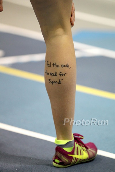 Alexa Efraimson's Leg in Qualifying