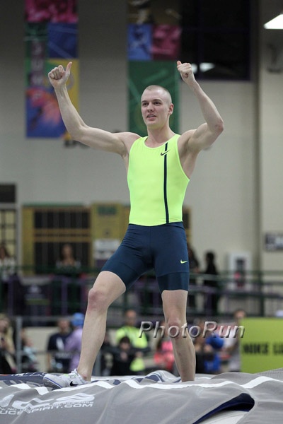 Sam Kendricks Celebrates