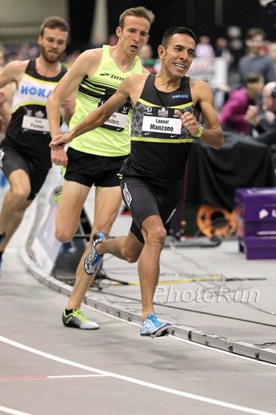 Men's Mile: Leo Manzano