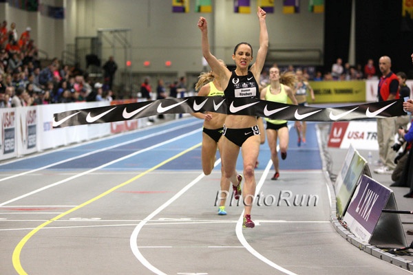 Shannon Rowbury Celebrates