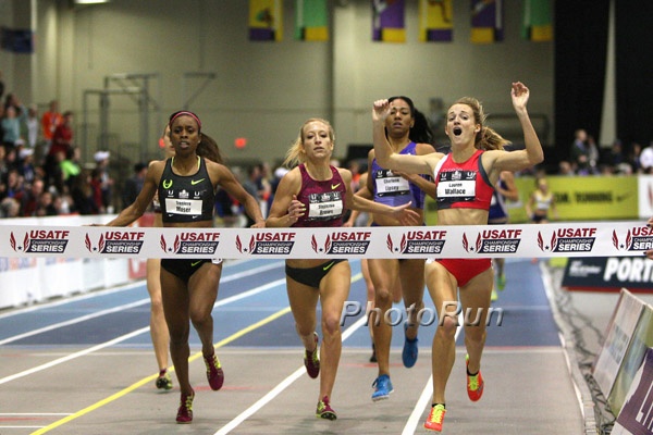 Shock Win for Lauren Wallace