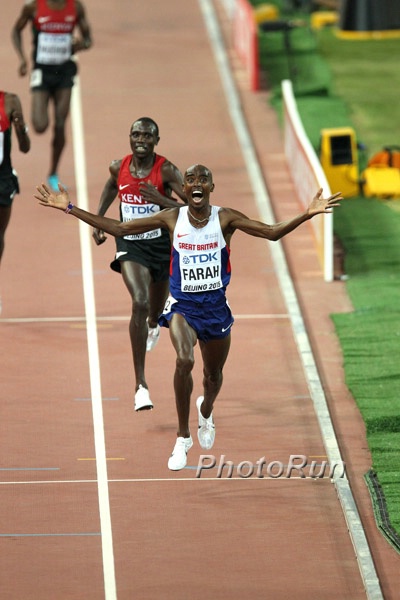 Mo Farah 2015 World Champion 10,000m