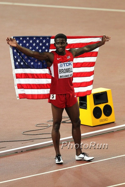 Bronze for Trayvon Bromell