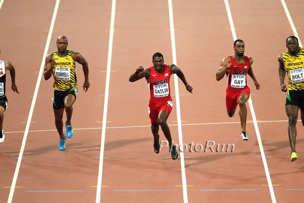 Gatlin Starts to Flail