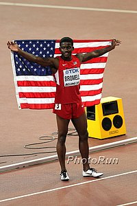Bronze for Trayvon Bromell