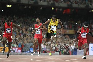 Usain Bolt 9.79 Justin Gatlin 9.80