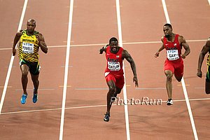 Justin Gatlin Leans