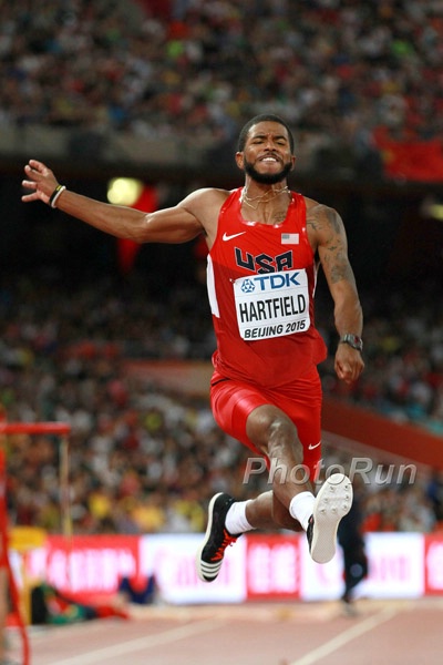 Men's Long Jump Final: Mike Hartfield