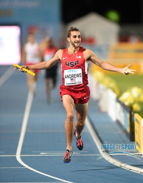 Robby Andrews Celebrates