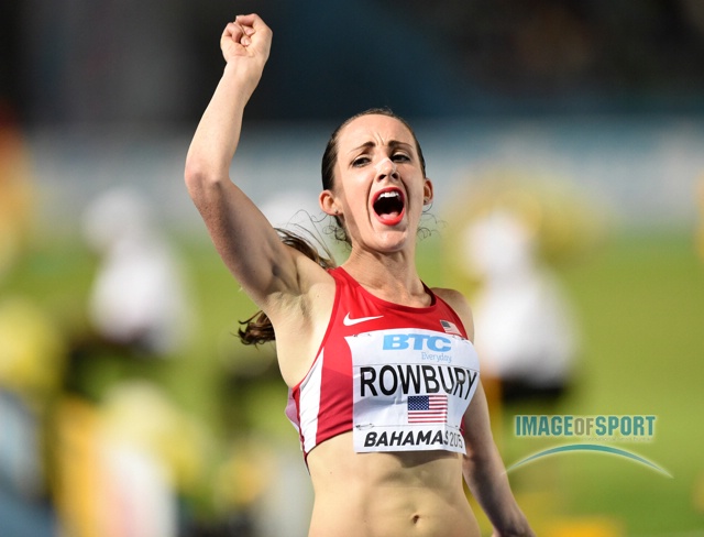 Shannon Rowbury Celebrates