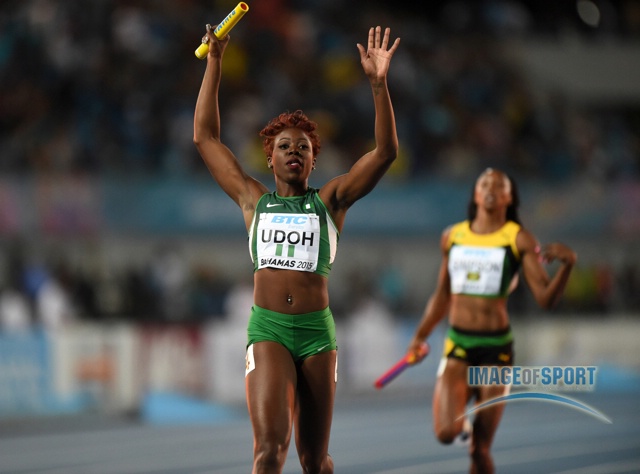 Christy Udoh After Nigeria Wins 4x200