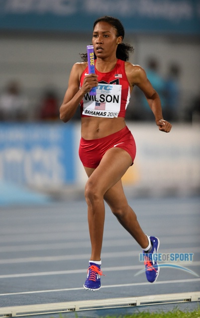 Ajee Wilson on 800
