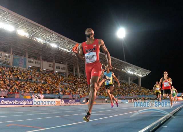 Lashawn Merritt and USA Gold