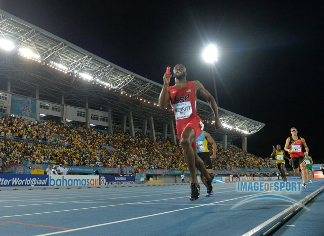 Lashawn Merritt and USA Gold