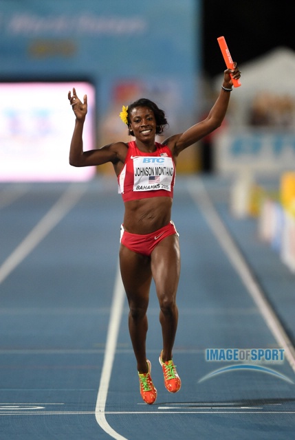 Alysia Montano celebrates