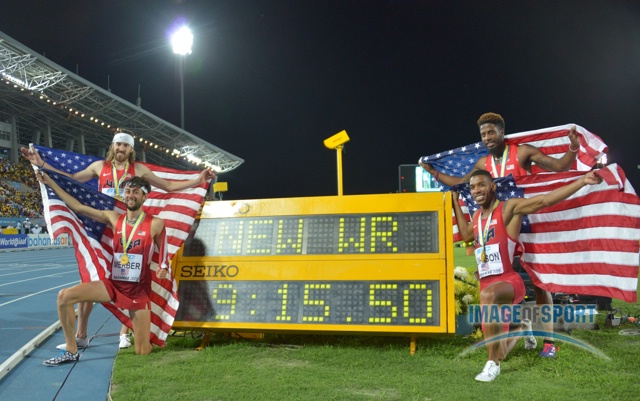 9:15.50 World Record for USA