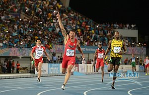 Ryan Bailey (Kolaro Taniguchi (JPN) and Bolt)
