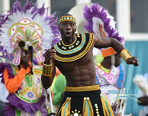 The Bahamian Junkanoo Dancers