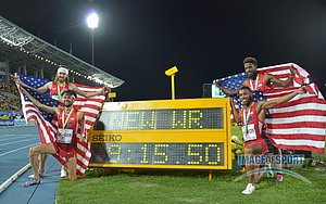 9:15.50 World Record for USA