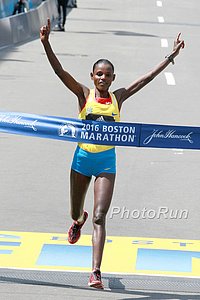 Atsede Baysa wins 2016 Boston Marathon